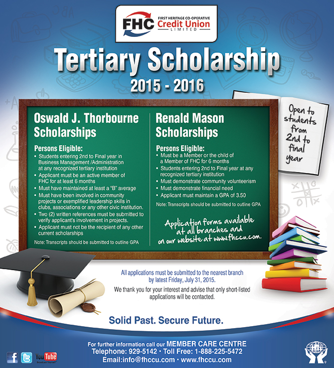 TERTIARY SCHOLARSHIPS